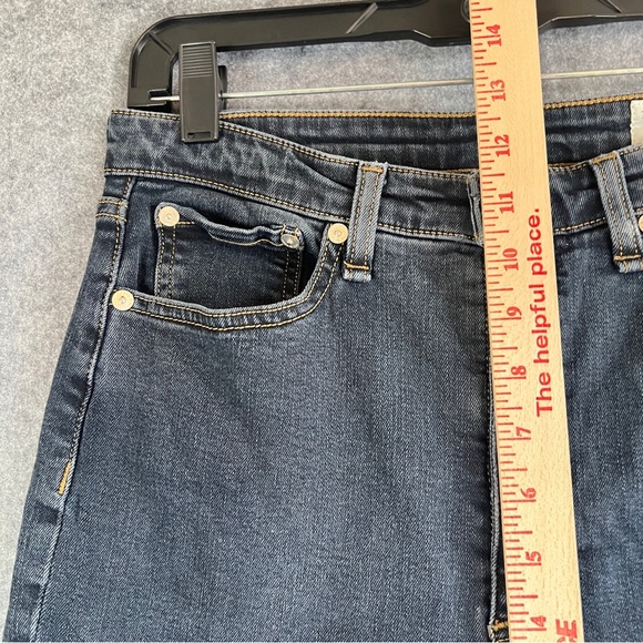 RAG & BONE Jane Super High Rise Skinny Denim Dark Blue Jeans Size 28 - Picture 11 of 11